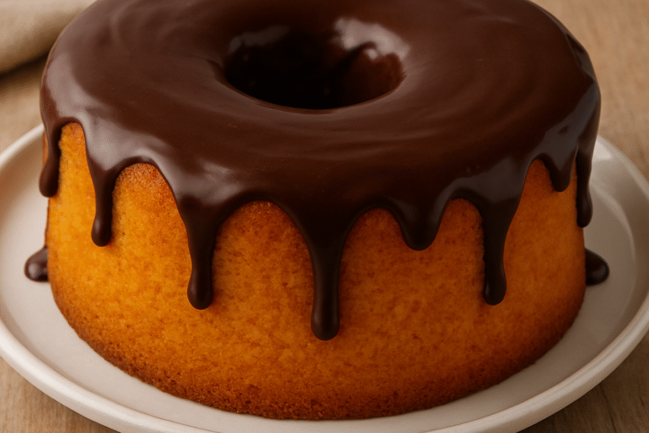 Bolo de Cenoura com Cobertura de Chocolate: O Clássico Queridinho da Cozinha Brasileira